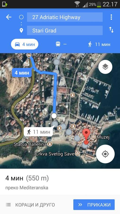 Iskra Apartment Будва Екстериор снимка
